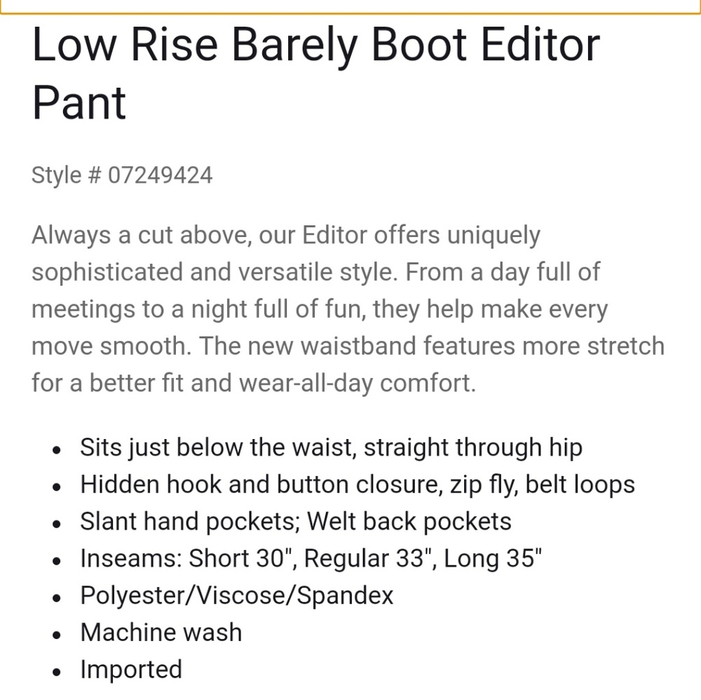 Express pants - Picture 4 of 5